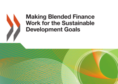 Making Blended Finance Work For Sustainable Development Goals
