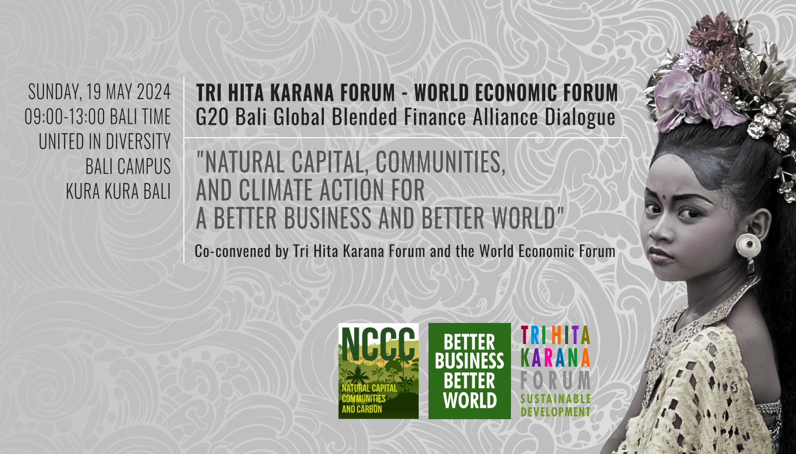 THK-WEF | G20 Bali GBFA Dialogue May 2024